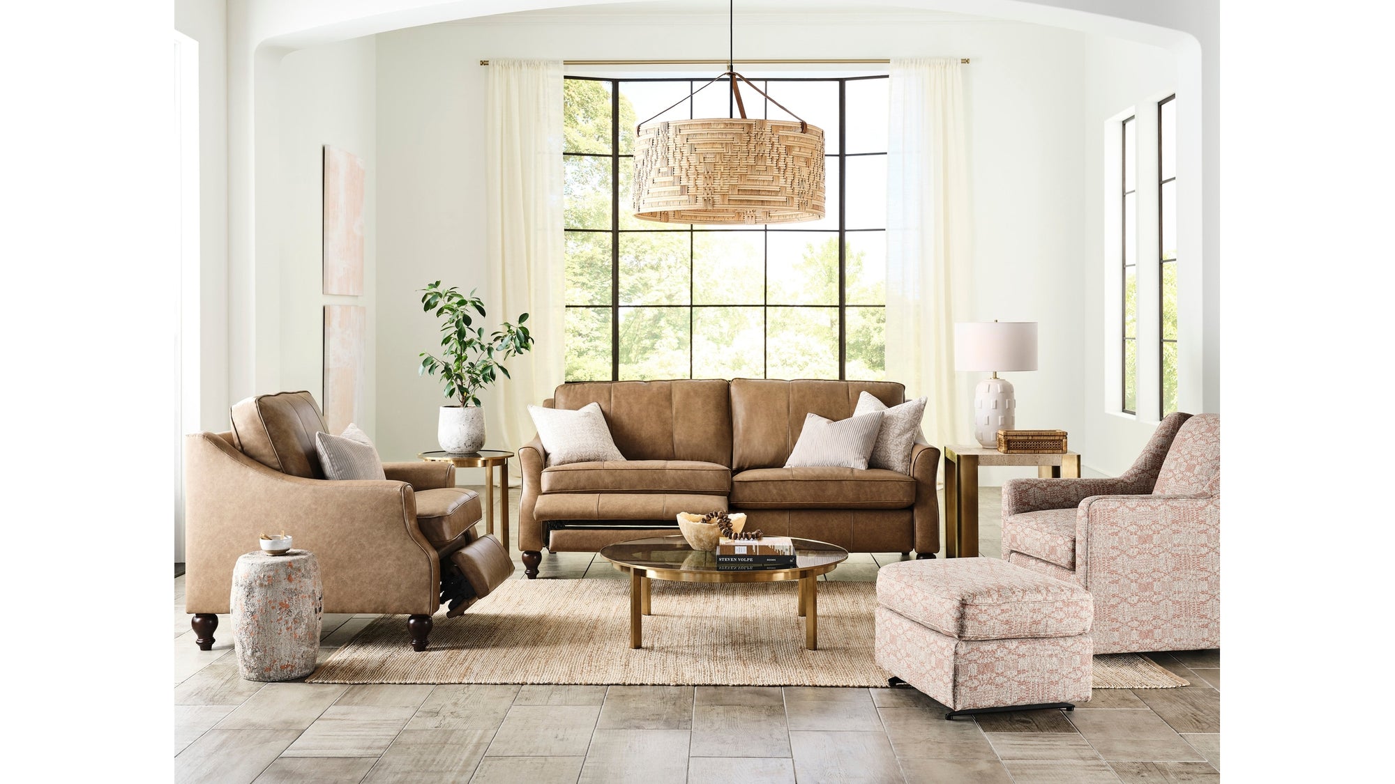 Adeline Power Incliner Sofa