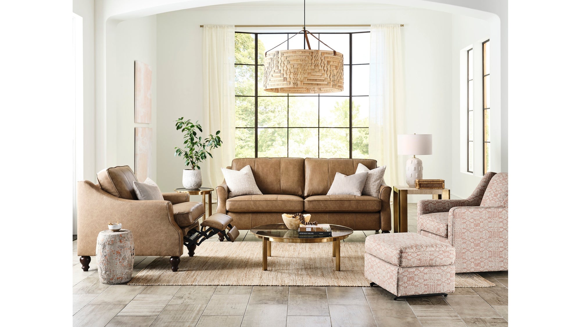 Adeline Power Incliner Sofa