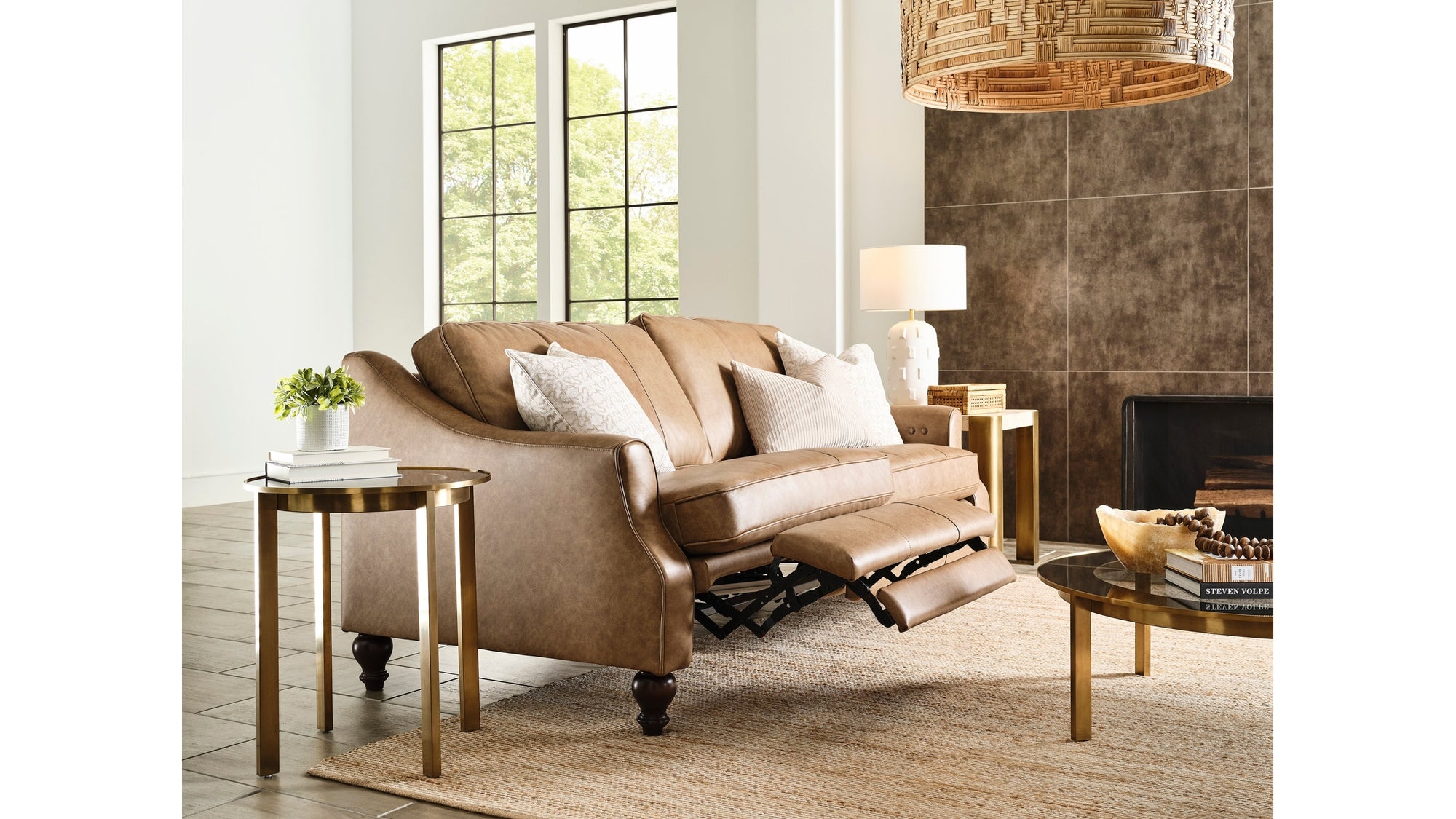 Adeline Power Incliner Sofa