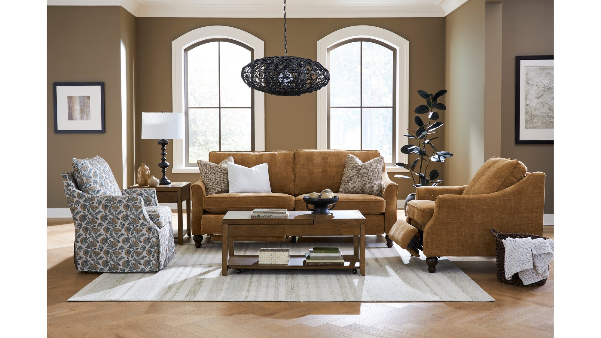 Adeline Power Incliner Sofa