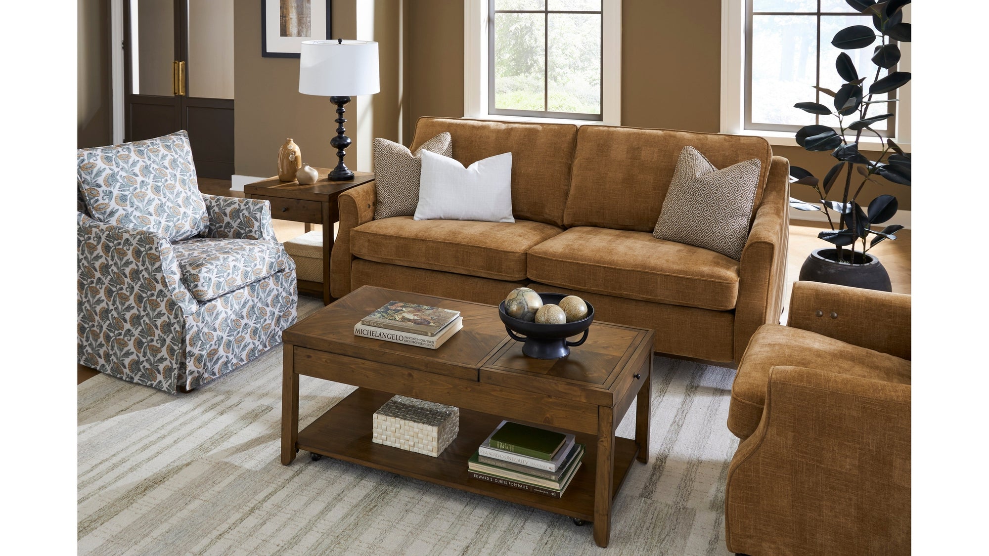 Adeline Power Incliner Sofa