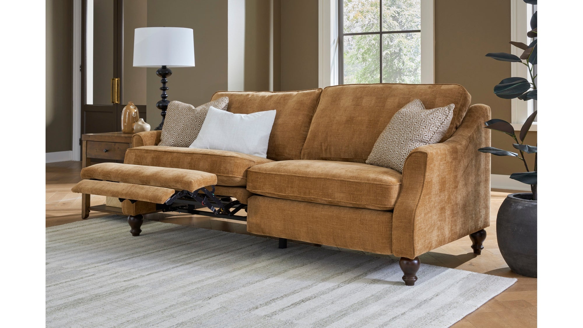 Adeline Power Incliner Sofa