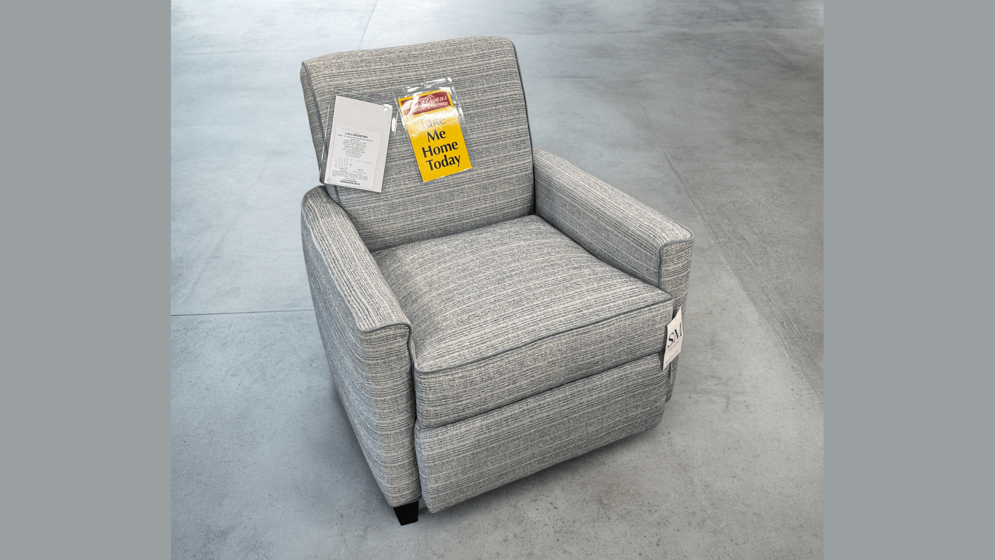 Final Closeout: Down Filled Accent Chair