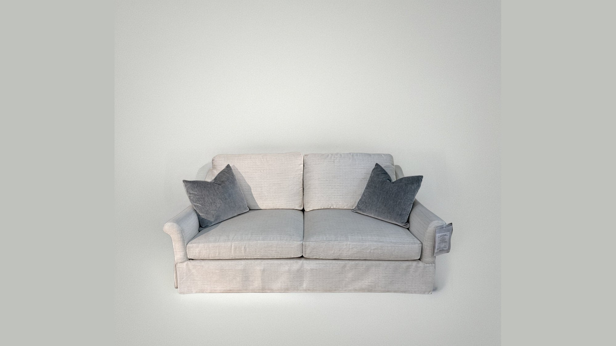 Final Closeout: Down-Filled Petite Skirted Sofa