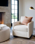 Myles Thin Track Arm Swivel Chair