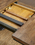 Stormy Ridge Trestle Table with Solid Hardwood Construction