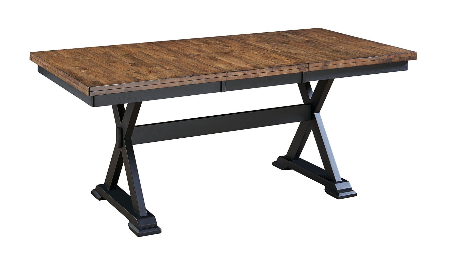 Stormy Ridge Trestle Table with Solid Hardwood Construction