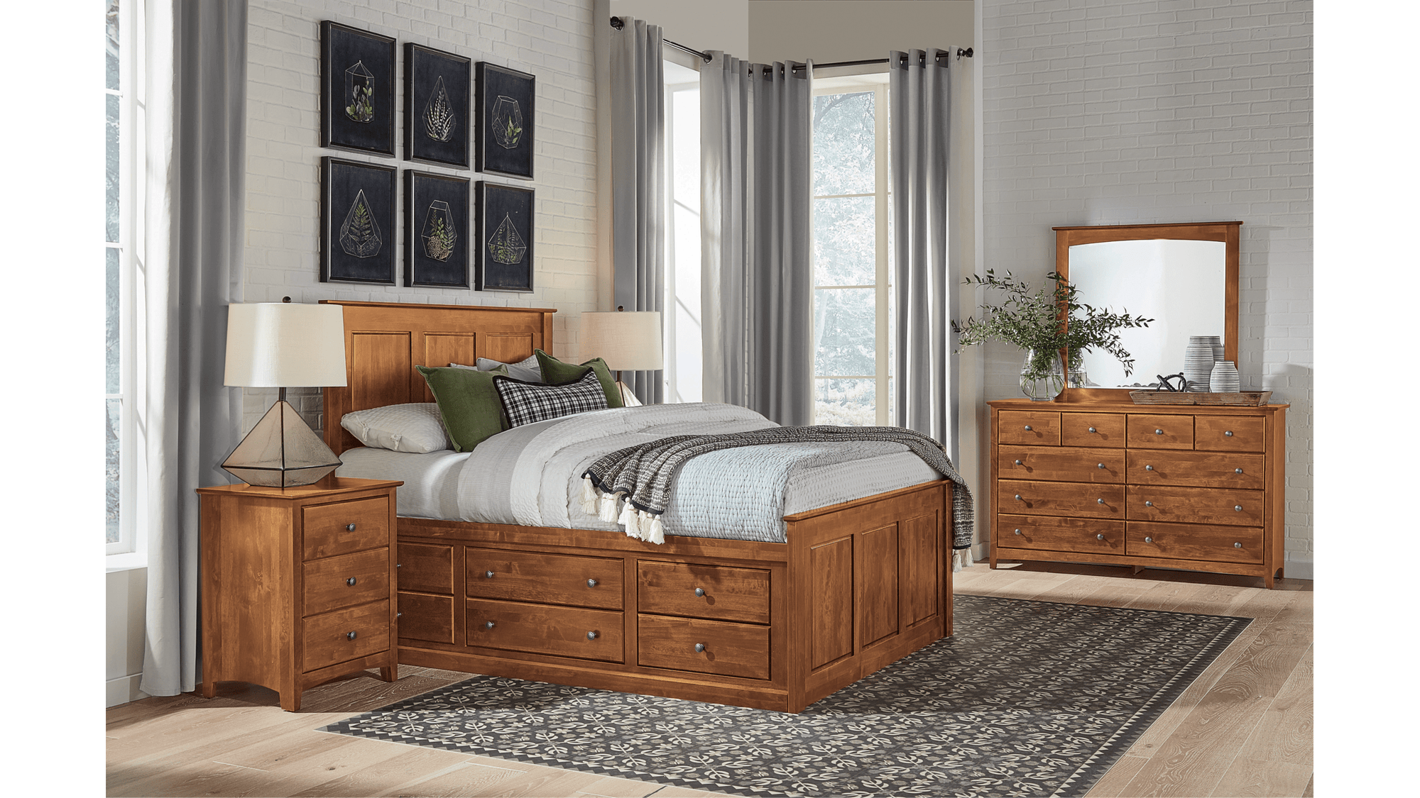 Solid Alder Storage Bed: Build Your Own Chest Bed