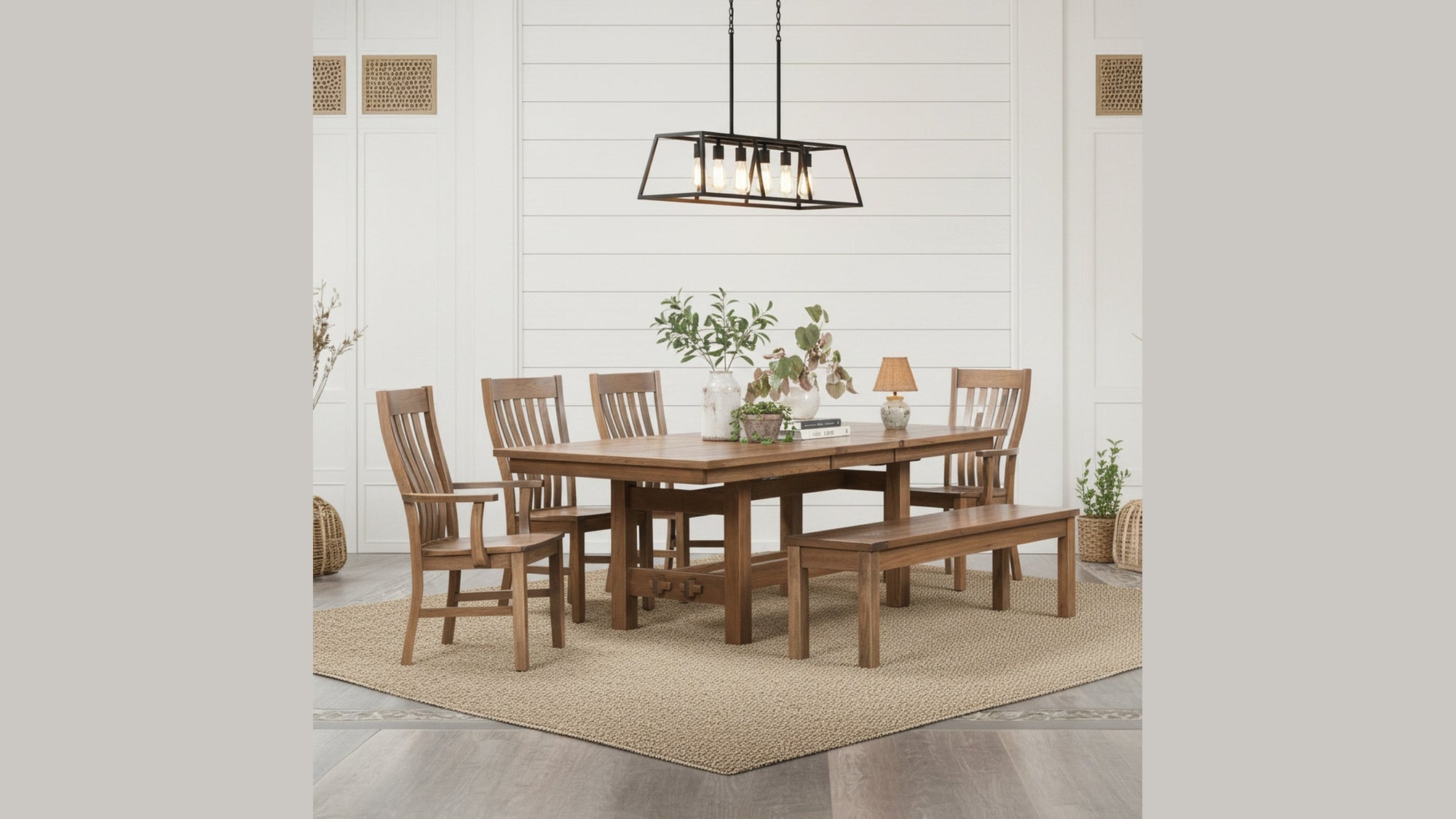 Sutter Mills Trestle Table