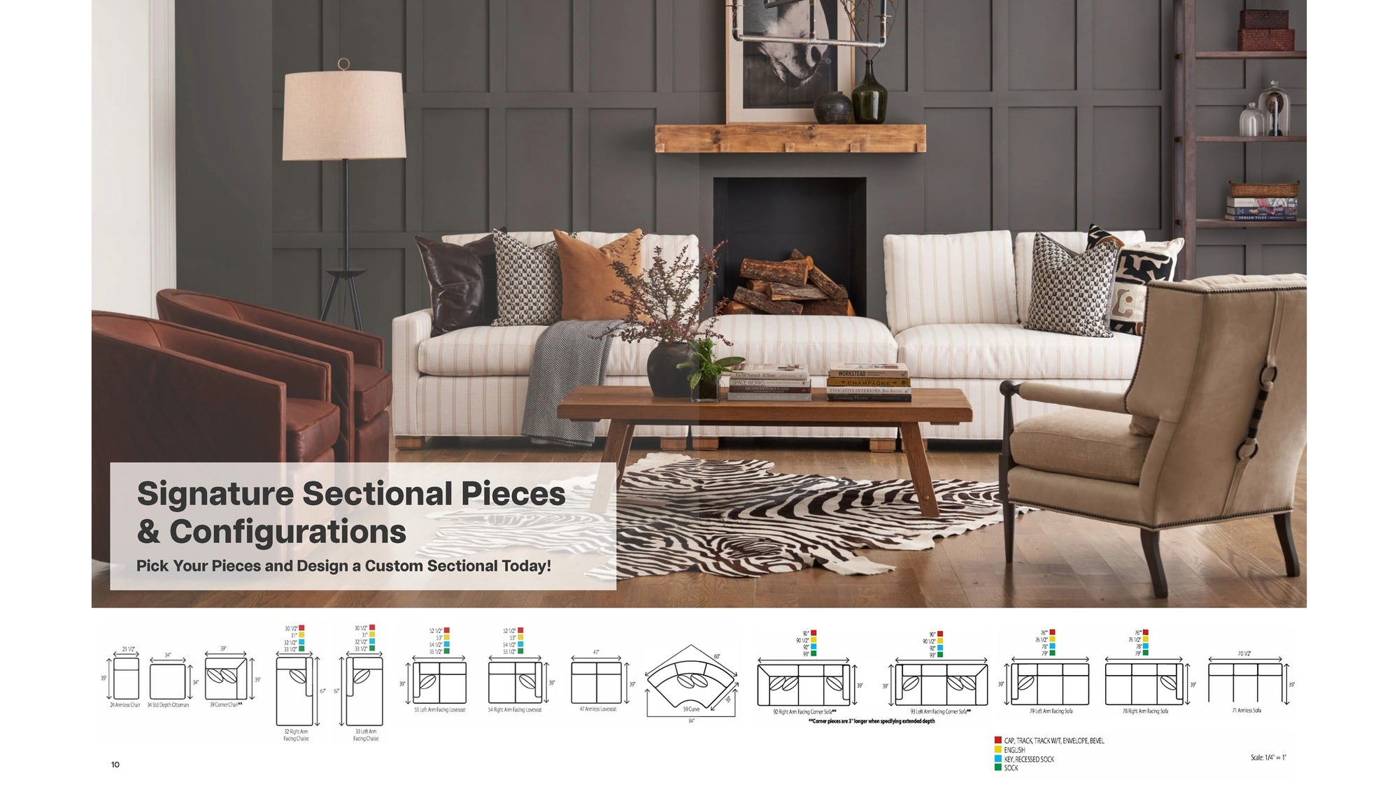 Signature Elements Custom Sofa Program