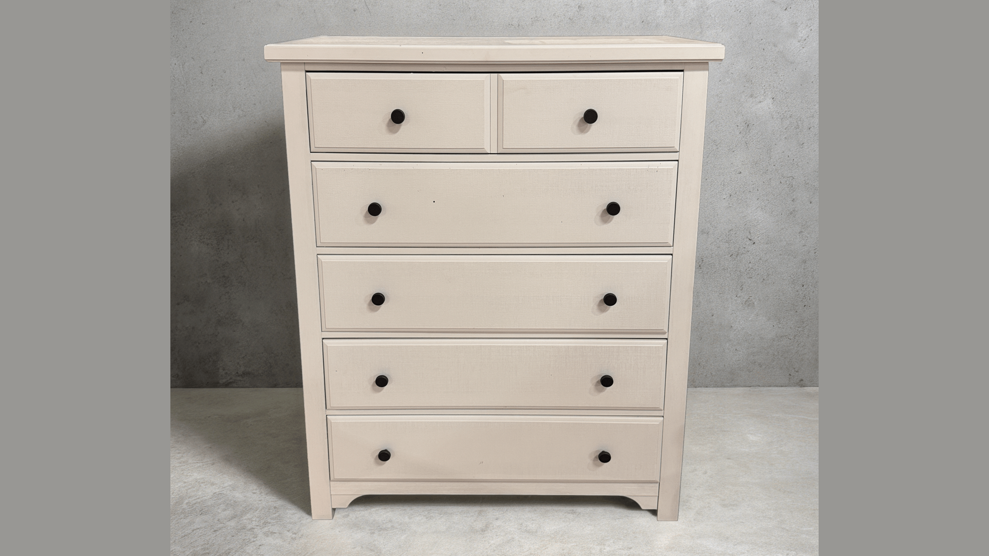 Final Closeout: White Painted Chest