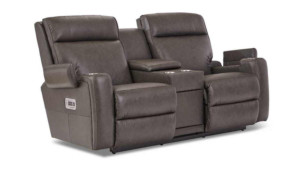 A86 Ovation Audio Motion Power Wall Reclining Loveseat w/ Console Headrest & Lumbar