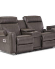 A86 Ovation Audio Motion Power Wall Reclining Loveseat w/ Console Headrest & Lumbar