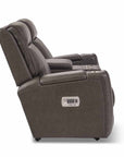 A86 Ovation Audio Motion Power Wall Reclining Loveseat w/ Console Headrest & Lumbar