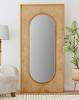 Liam - Floor Mirror - Natural