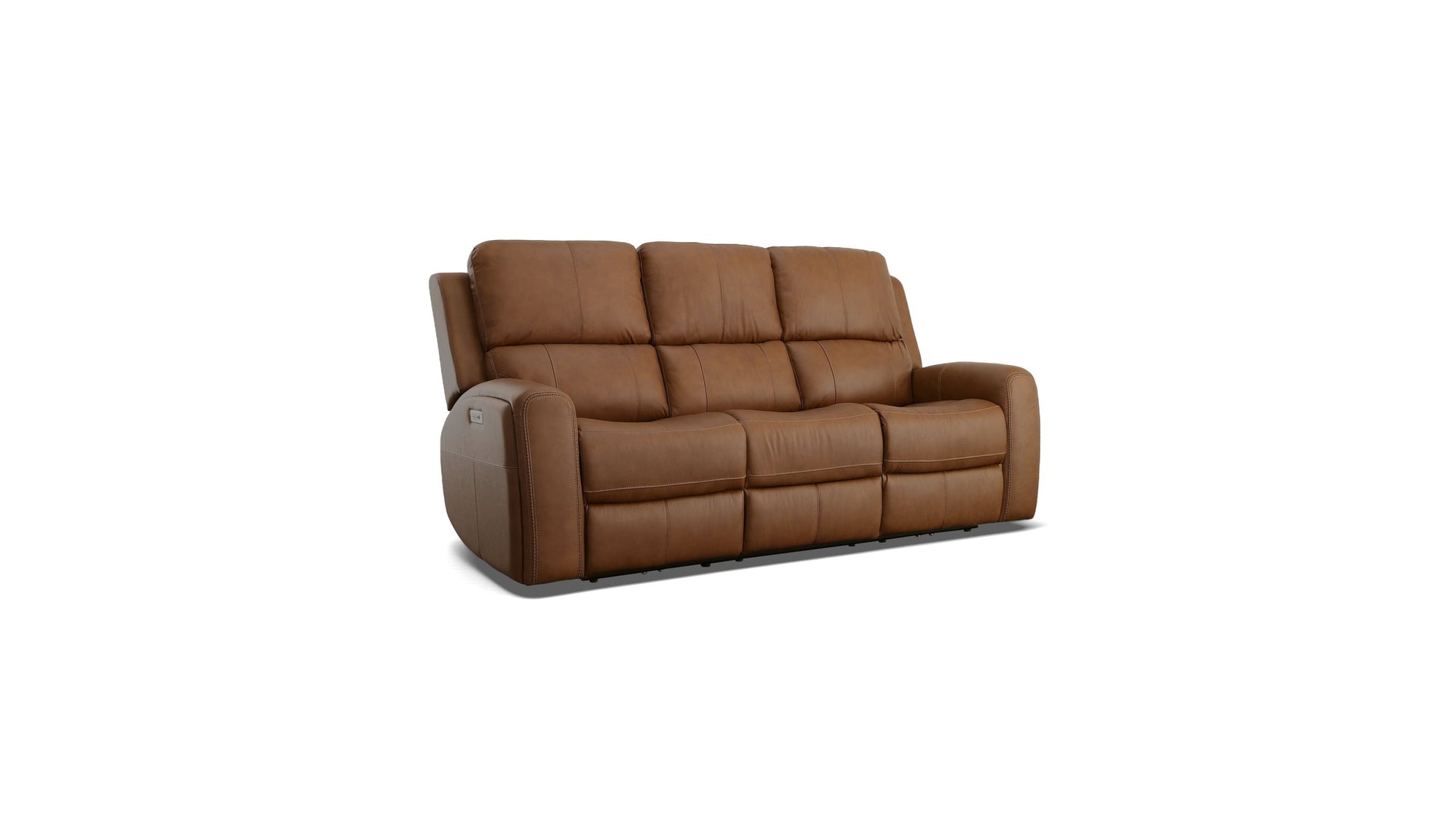 Linden - Power Reclining Sofa With Power Headrests & Lumbar