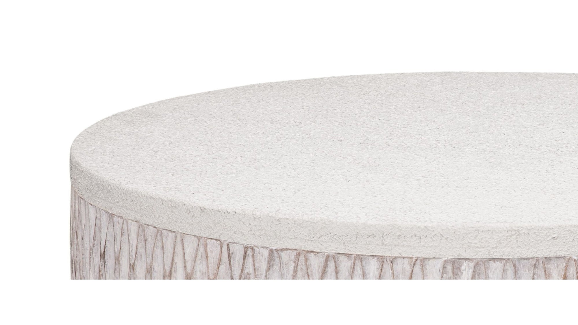 Brewer - Accent Cocktail Table - White Wash