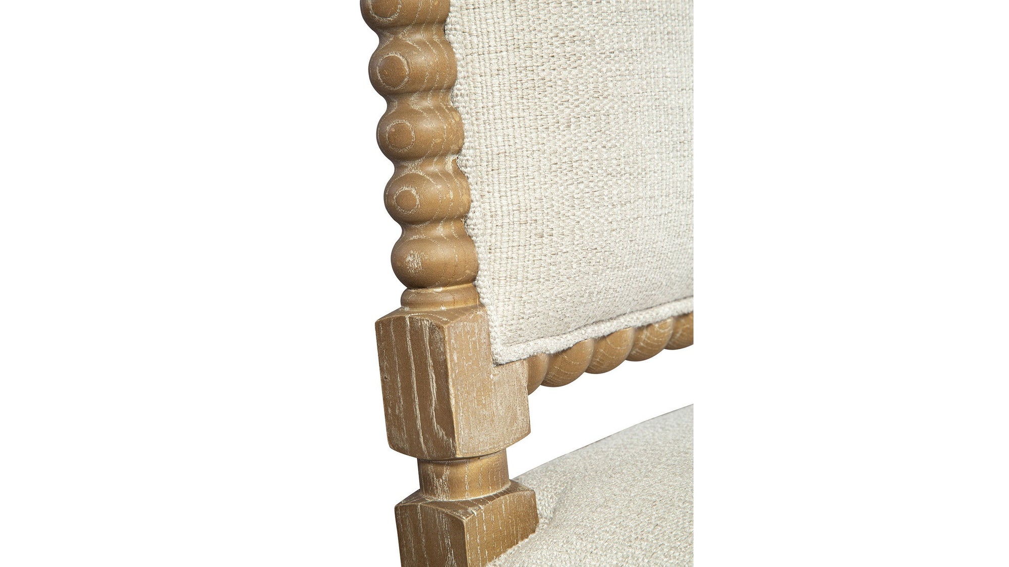 Sara - Counter Stool - White / Light Brown