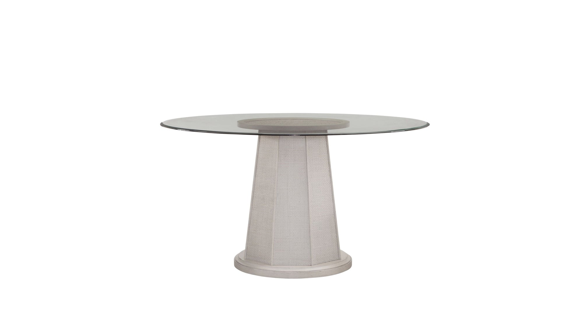 Korey - Round Dining Table - White