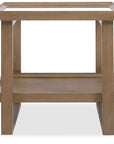 Sonnet - Rectangular End Table - Gray