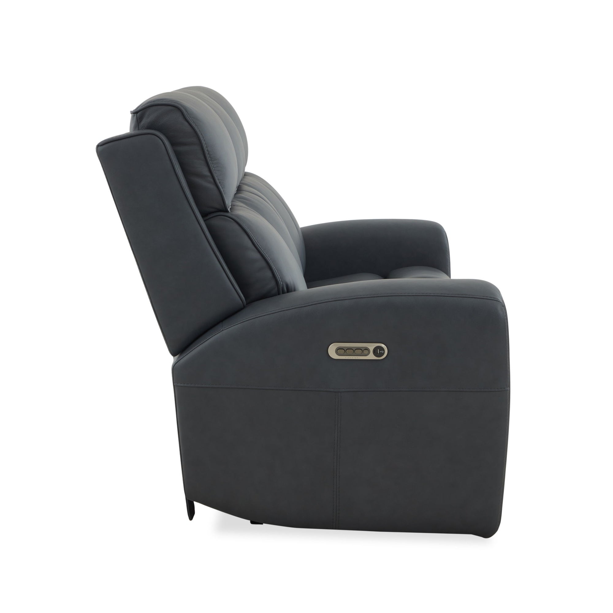 Warren - Power Reclining Sofa With Console, Power Headrest &amp; Lumbar
