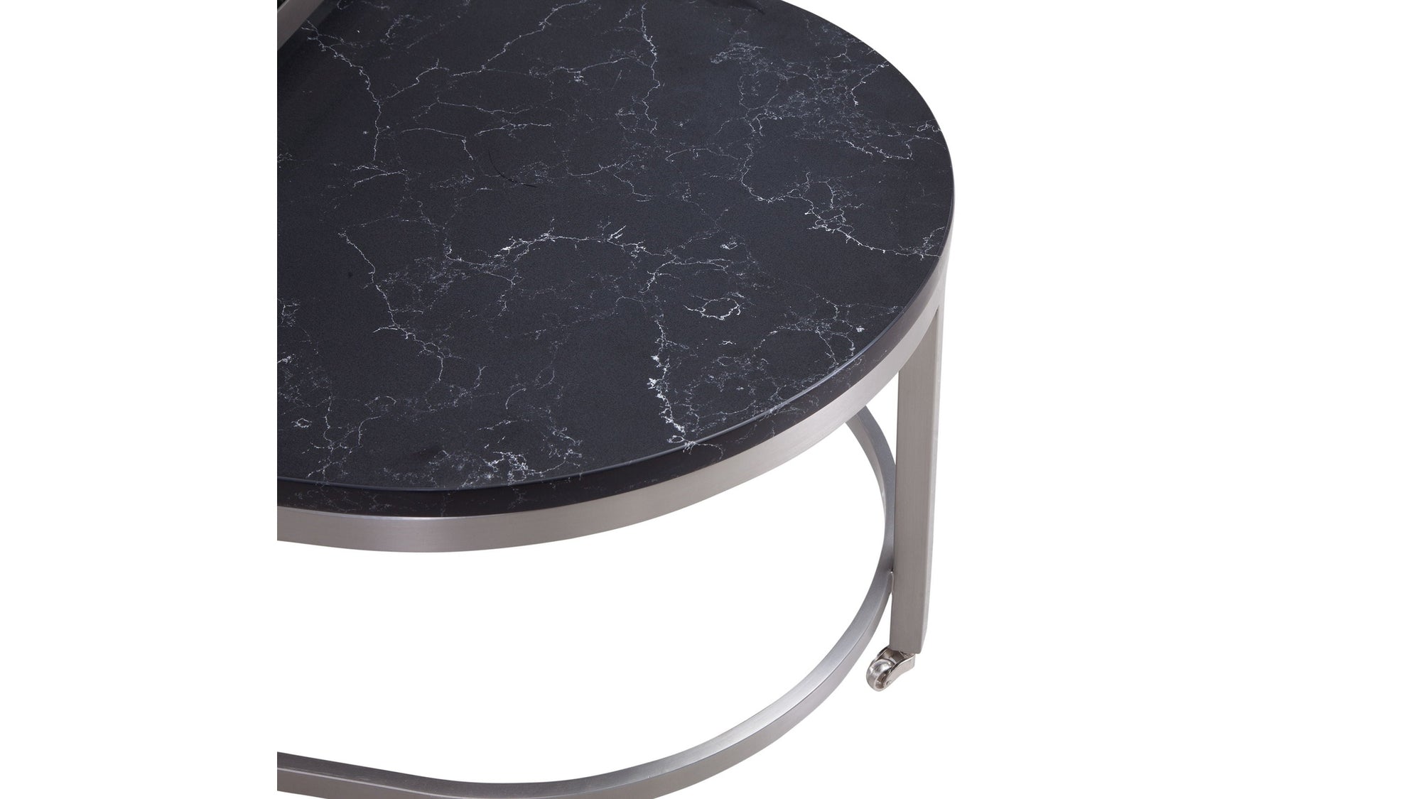 Hensley - Bunching Cocktail Table - Silver