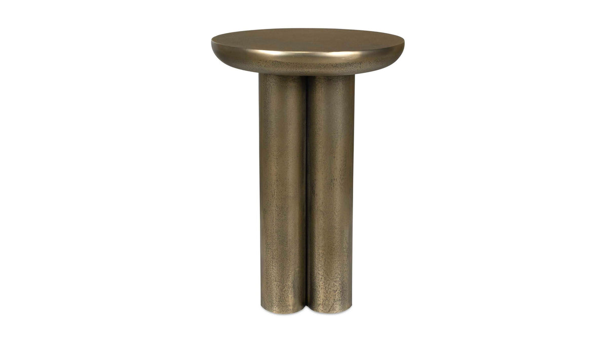 Thorp - Outdoor Accent Table - Brass