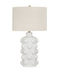 Lynn - Table Lamp - White - White / Polished Brass