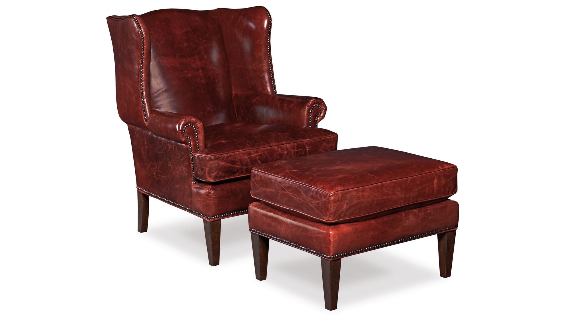 CC - Blakeley Club Chair - Dark Red