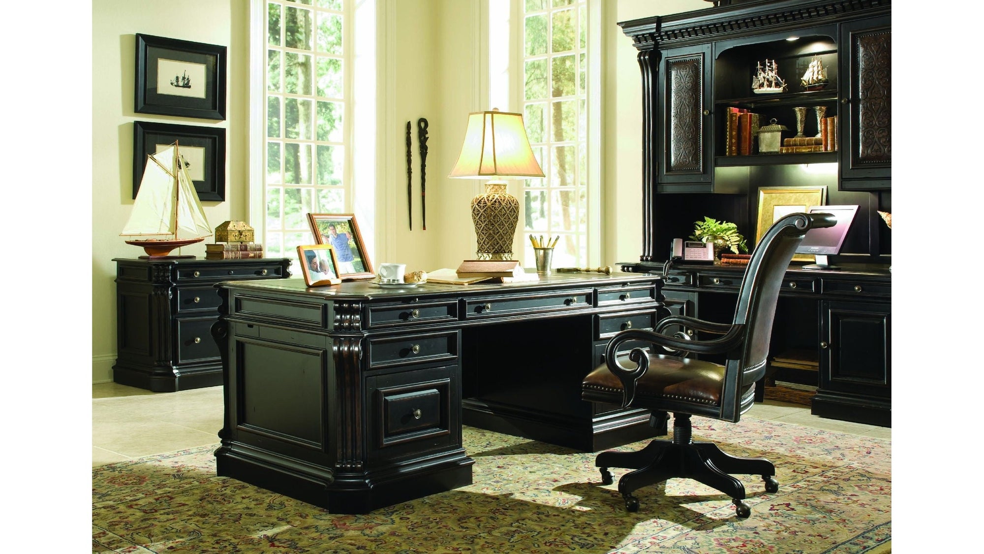 Telluride - Tilt Swivel Chair - Dark Brown