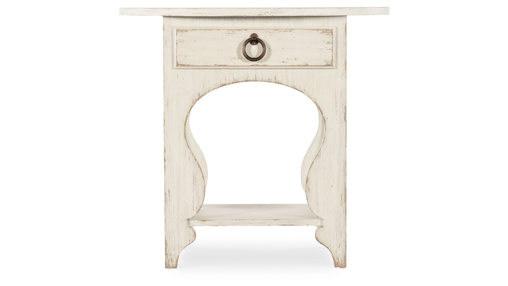 Americana - One-Drawer Oval Nightstand