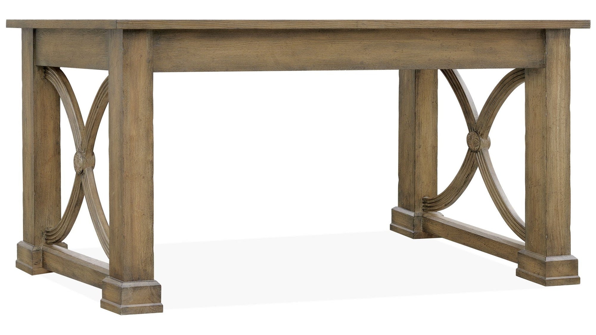 Melange - Architectural Writing Desk - Light Brown