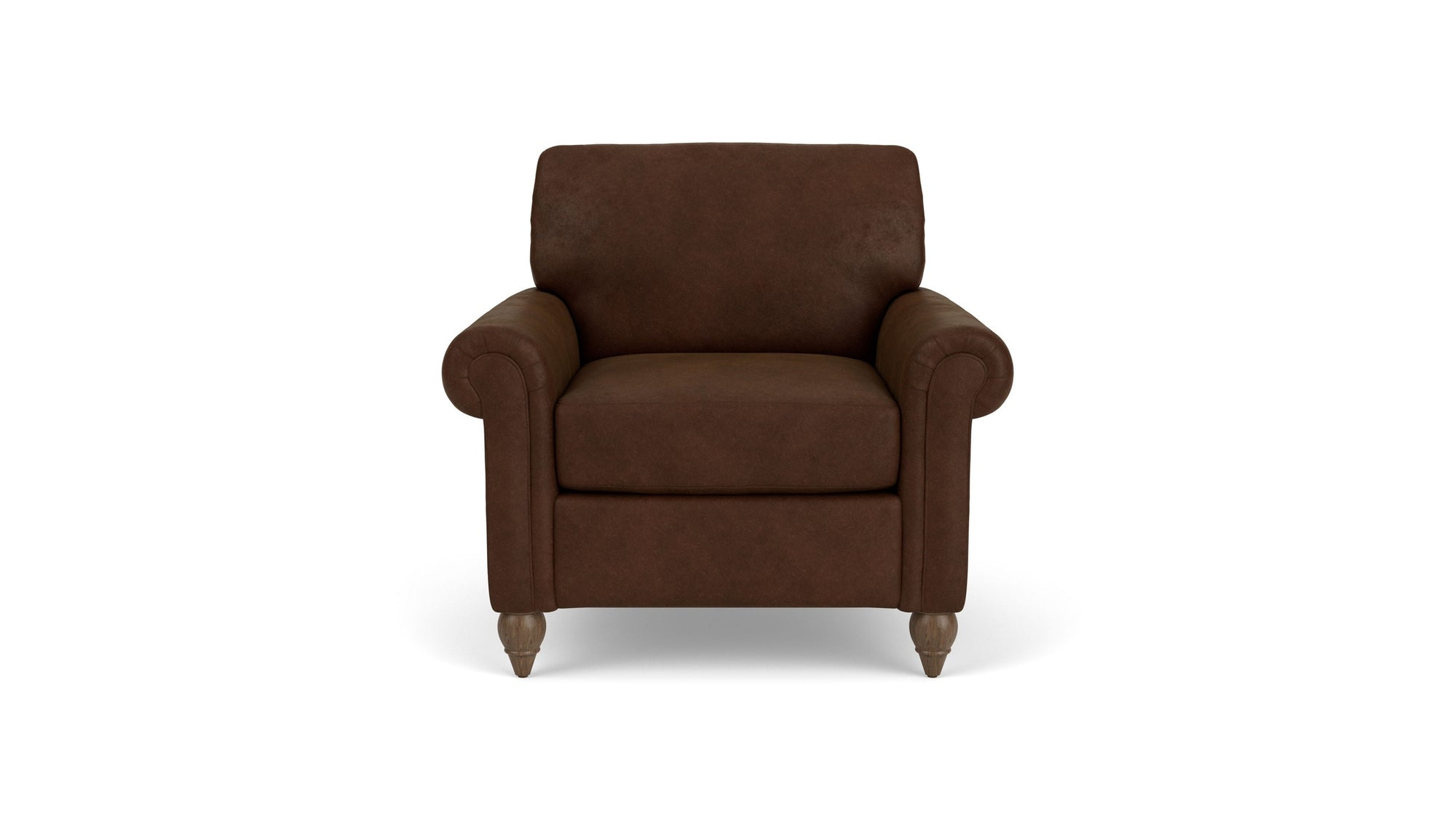Moxy - Fabric Chair With Rolled Arms