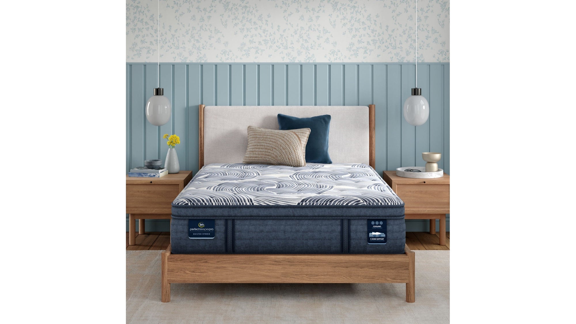 Perfect Sleeper Pro - 15" Edinburgh Hybrid Latex Plush Pillow Top Mattress