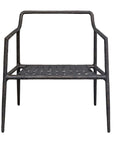 Thayer - Outdoor Upholstered Lounge Chair - Bronze / White