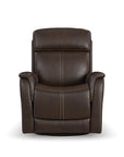 View - Power Swivel Recliner With Power Headrest