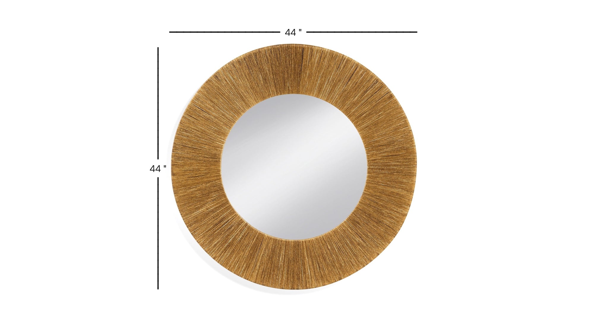 Lopez - Wall Mirror - Light Brown