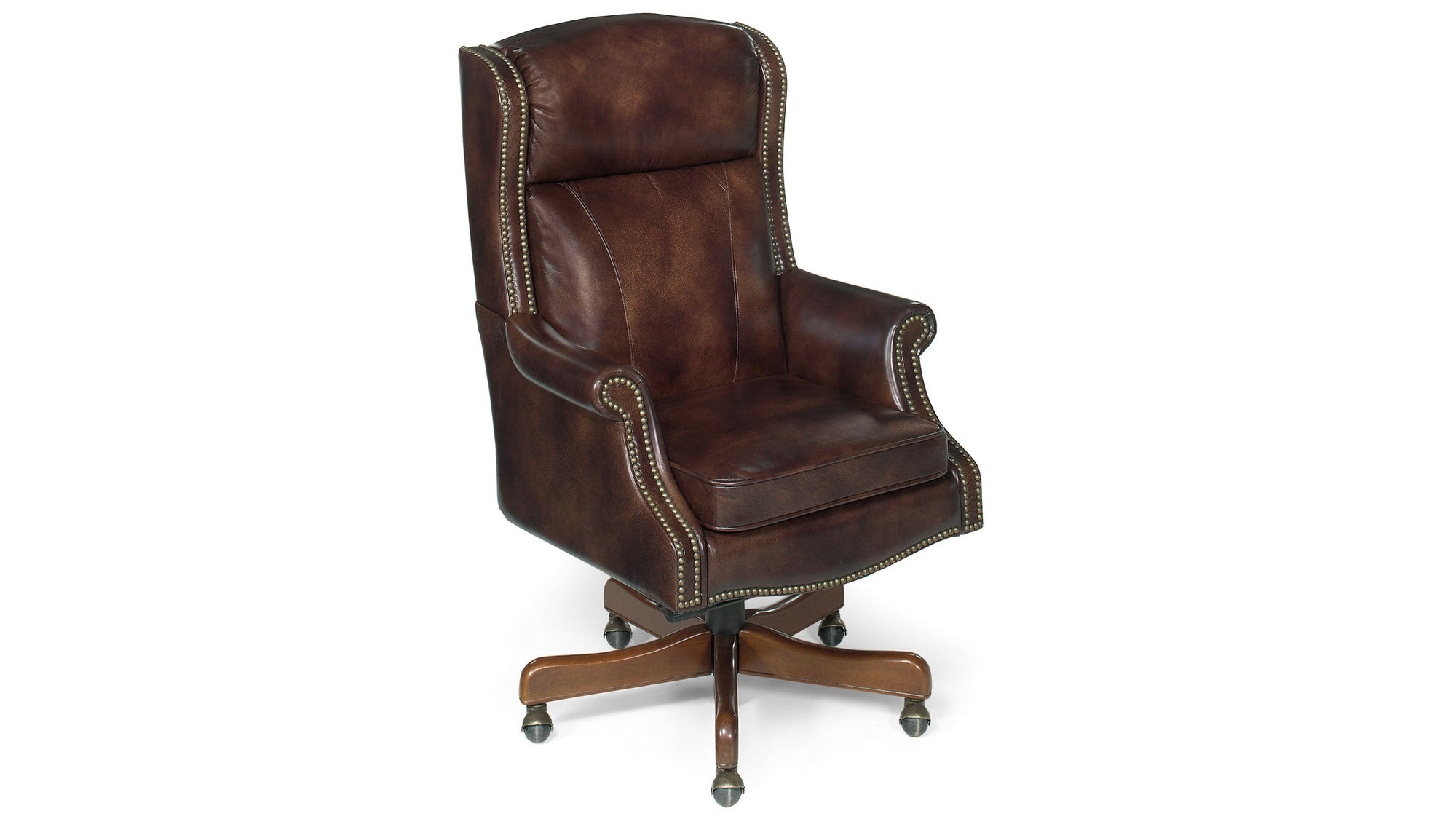 EC - Merlin Executive Swivel Tilt Chair - Dark Brown