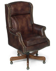 EC - Merlin Executive Swivel Tilt Chair - Dark Brown