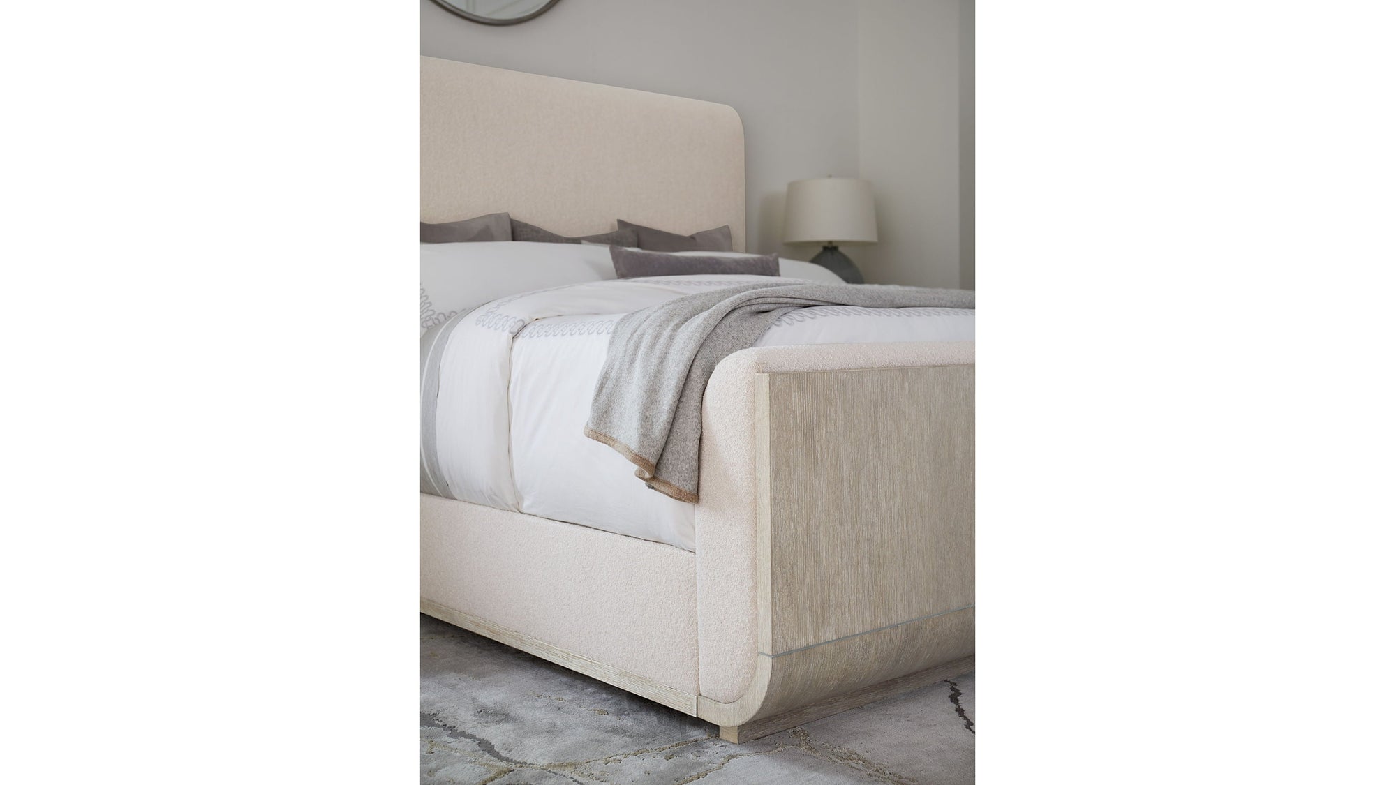 Modern Mood - Upholstered Panel Bed