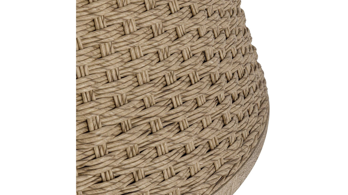 Cardoso - Indoor-Outdoor Dining Table - Brown / White / Woodtone