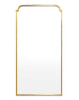 Isla - Floor Mirror - Gold Leaf