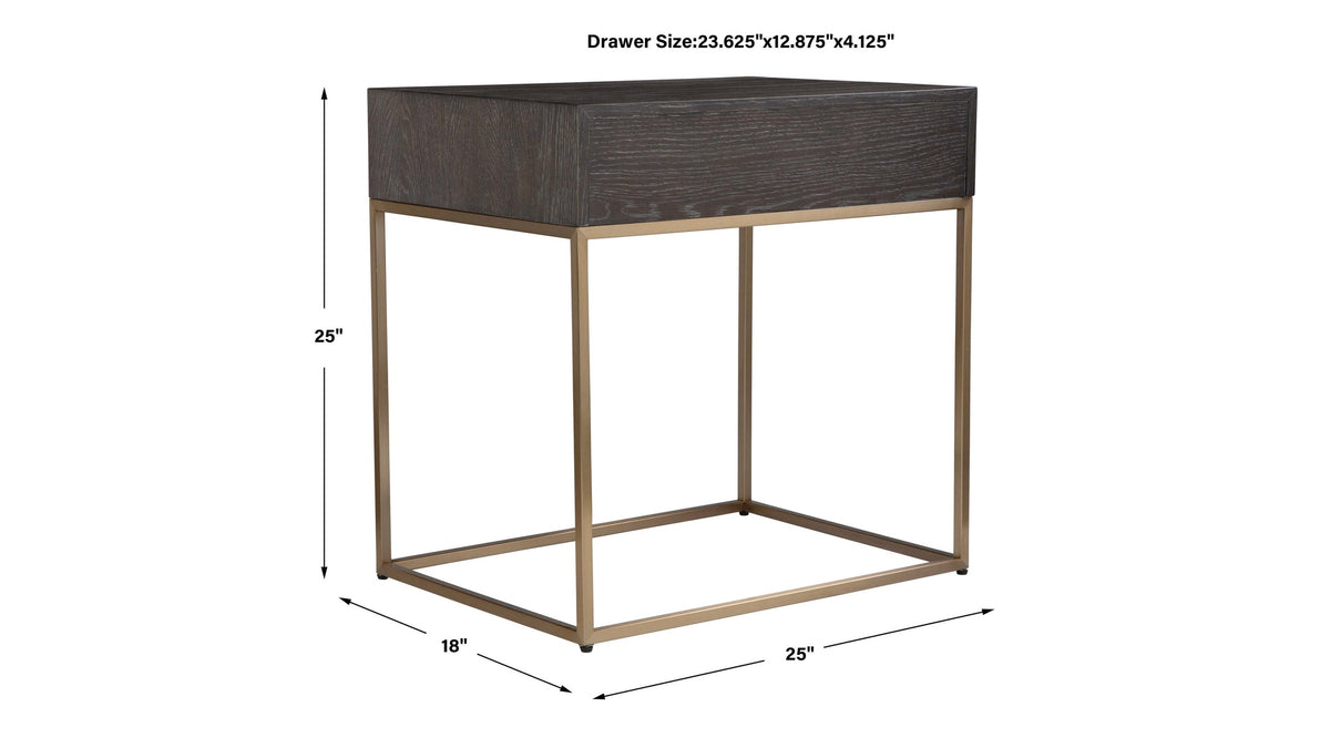Armistead - Walnut Side Table