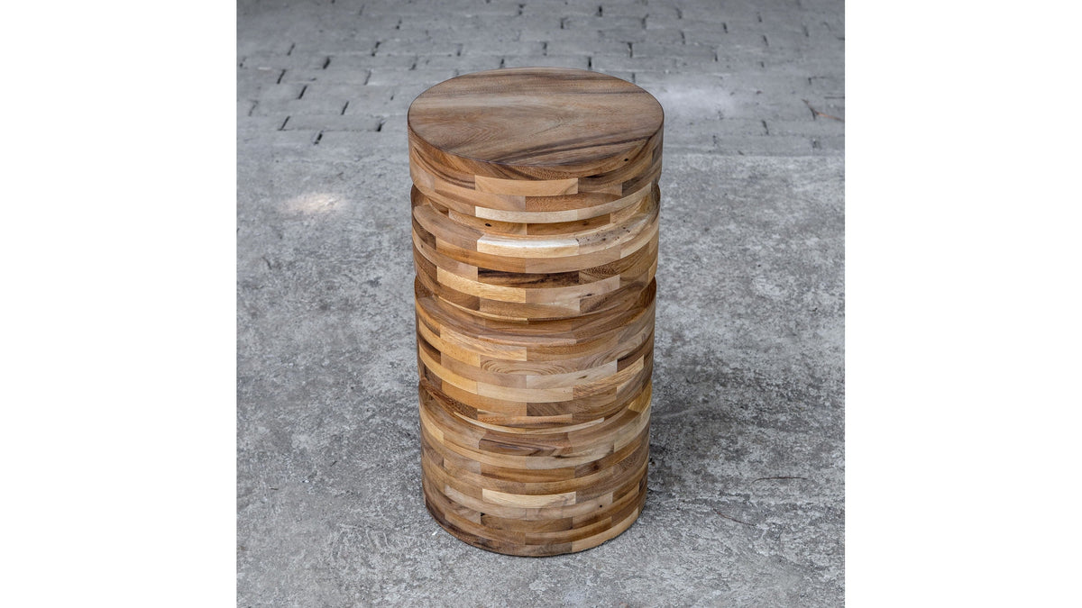 Boone - Drink Table - Light Brown