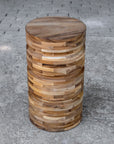 Boone - Drink Table - Light Brown
