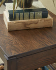 Sylvie - Rectangular Coffee Table - Dark Brown