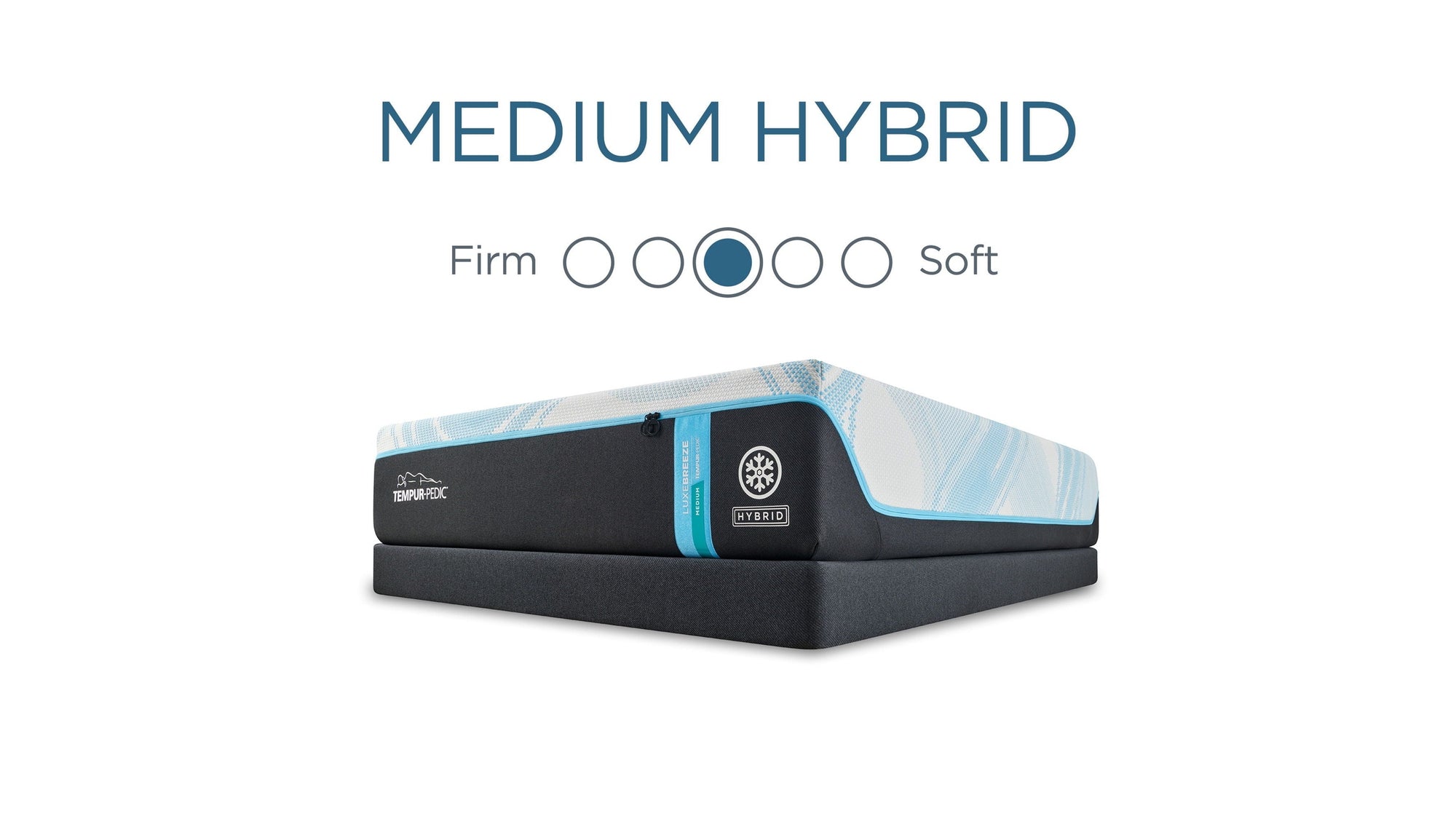 Tempur-Breeze - Tempur-Luxebreeze Medium Hybrid Mattress
