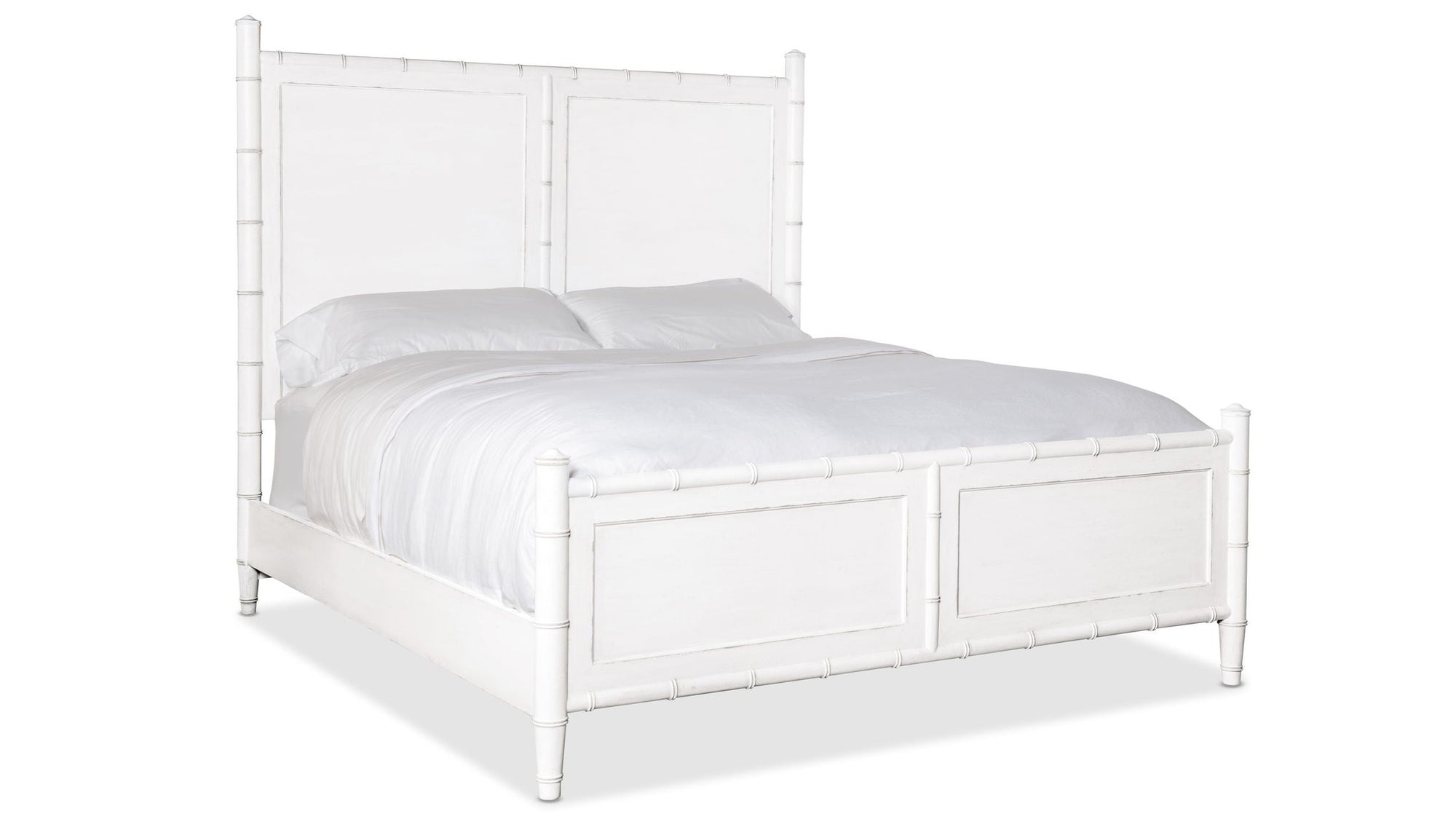 Charleston - California King Panel Bed - White