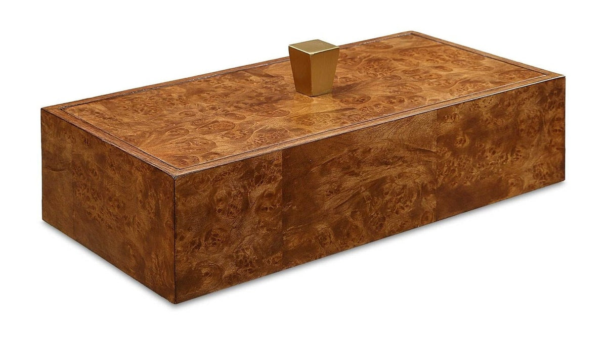 Burl Haven - Box - Dark Brown