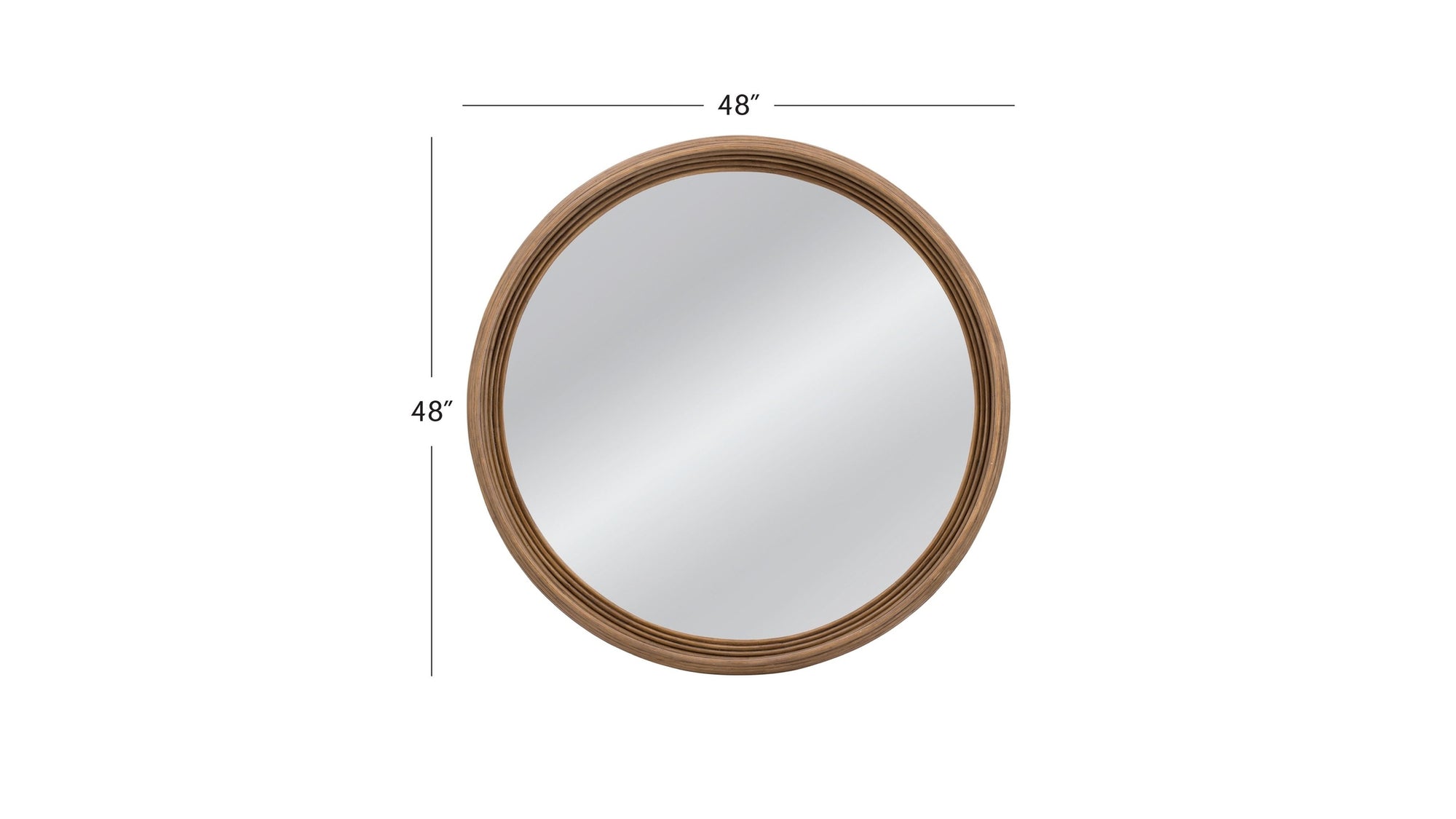 Marcella - Wall Mirror - Natural